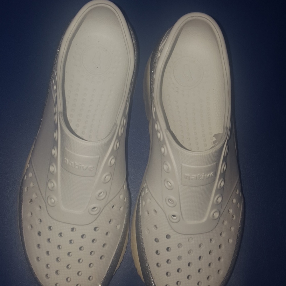 Native girl water shoes